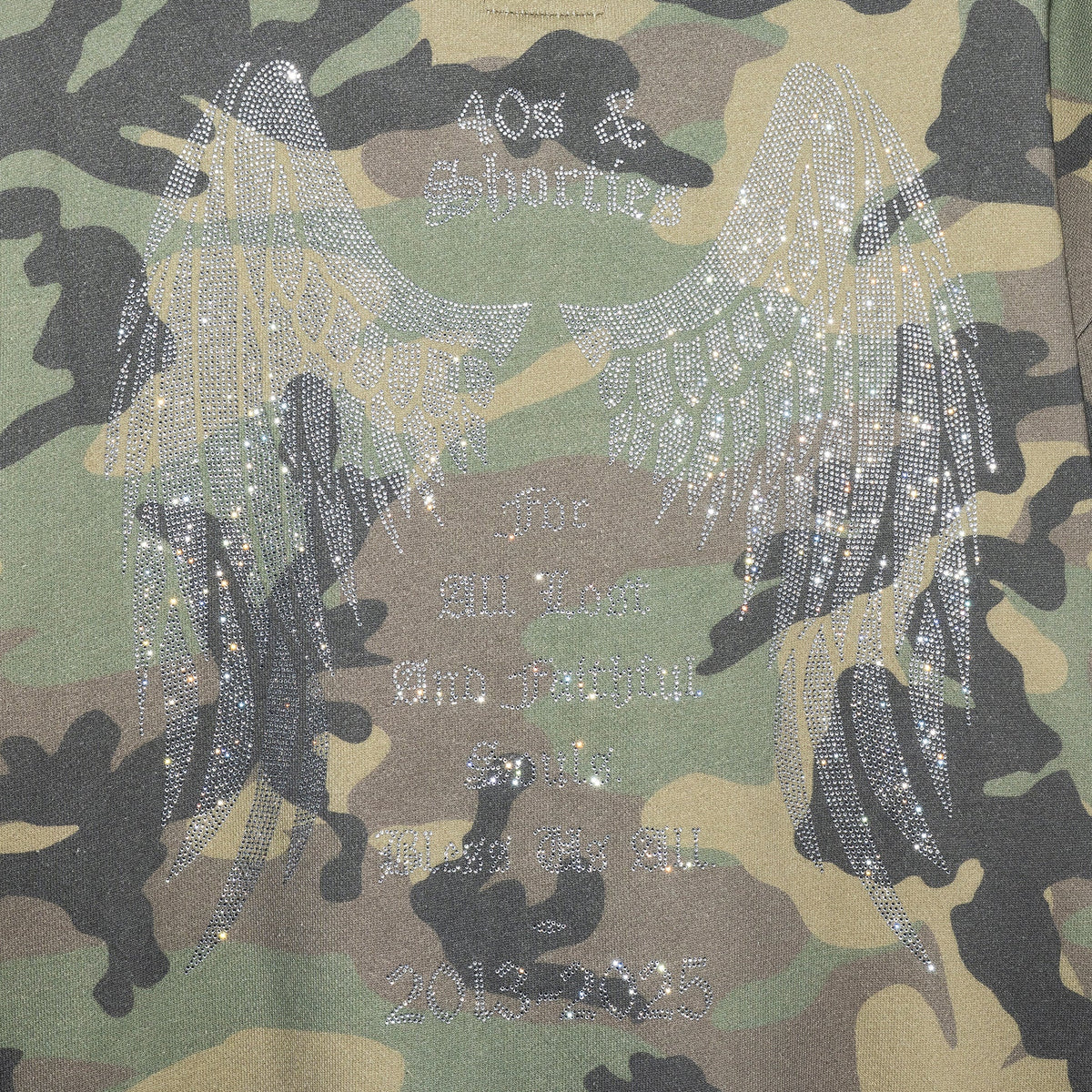 Poleron 40S & SHORTIES Angel Wings Camo