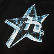 Polera HUF Ice Star S/S Tee Black