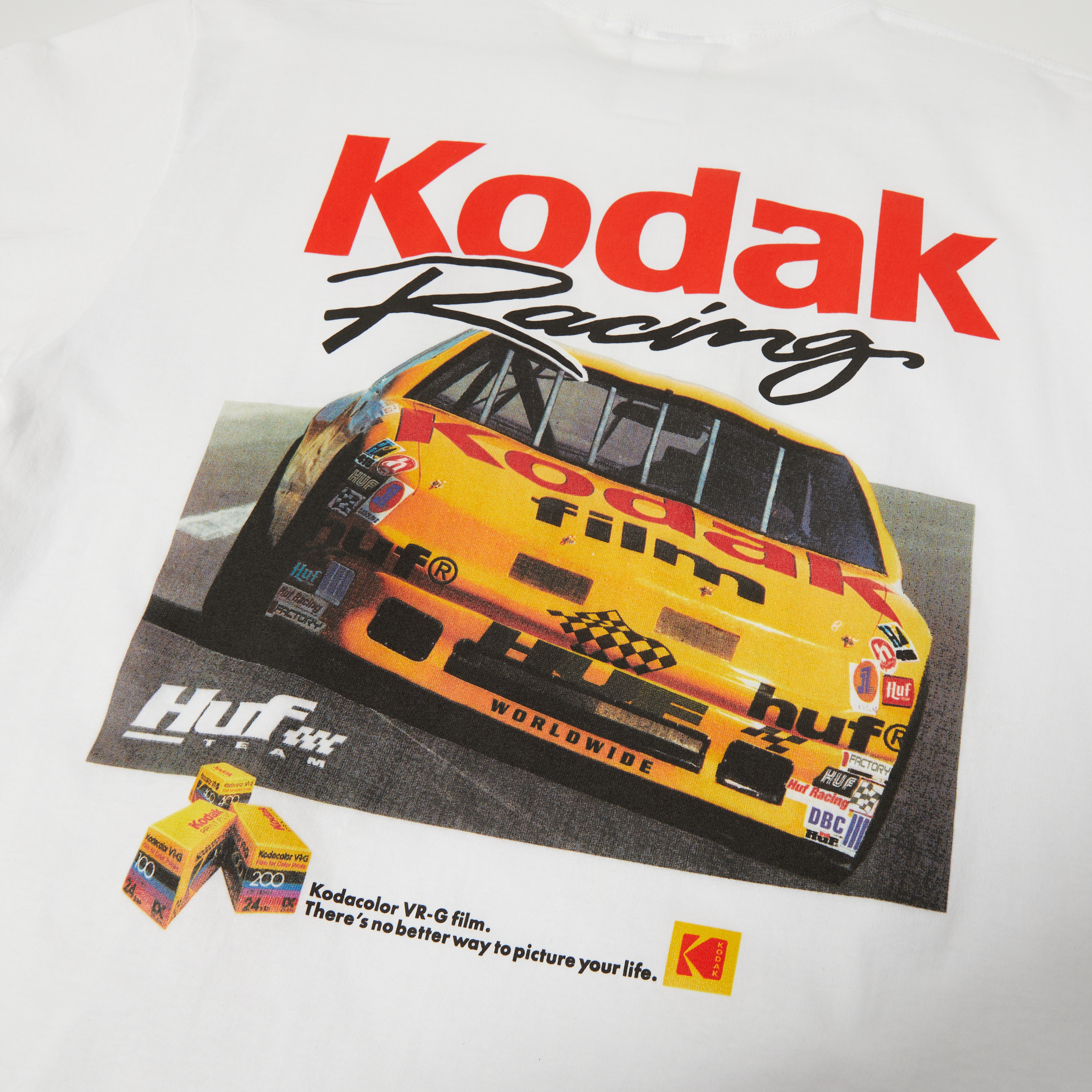 POLERA HUF X KODAK INFIELD S/S TEE WHITE