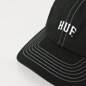 Jockey HUF Arch Logo 6 Panel CV Black