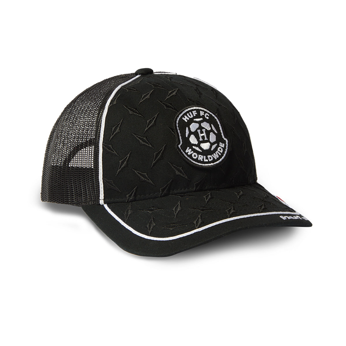 Jockey HUF Diamond Plate Trucker Black O/S