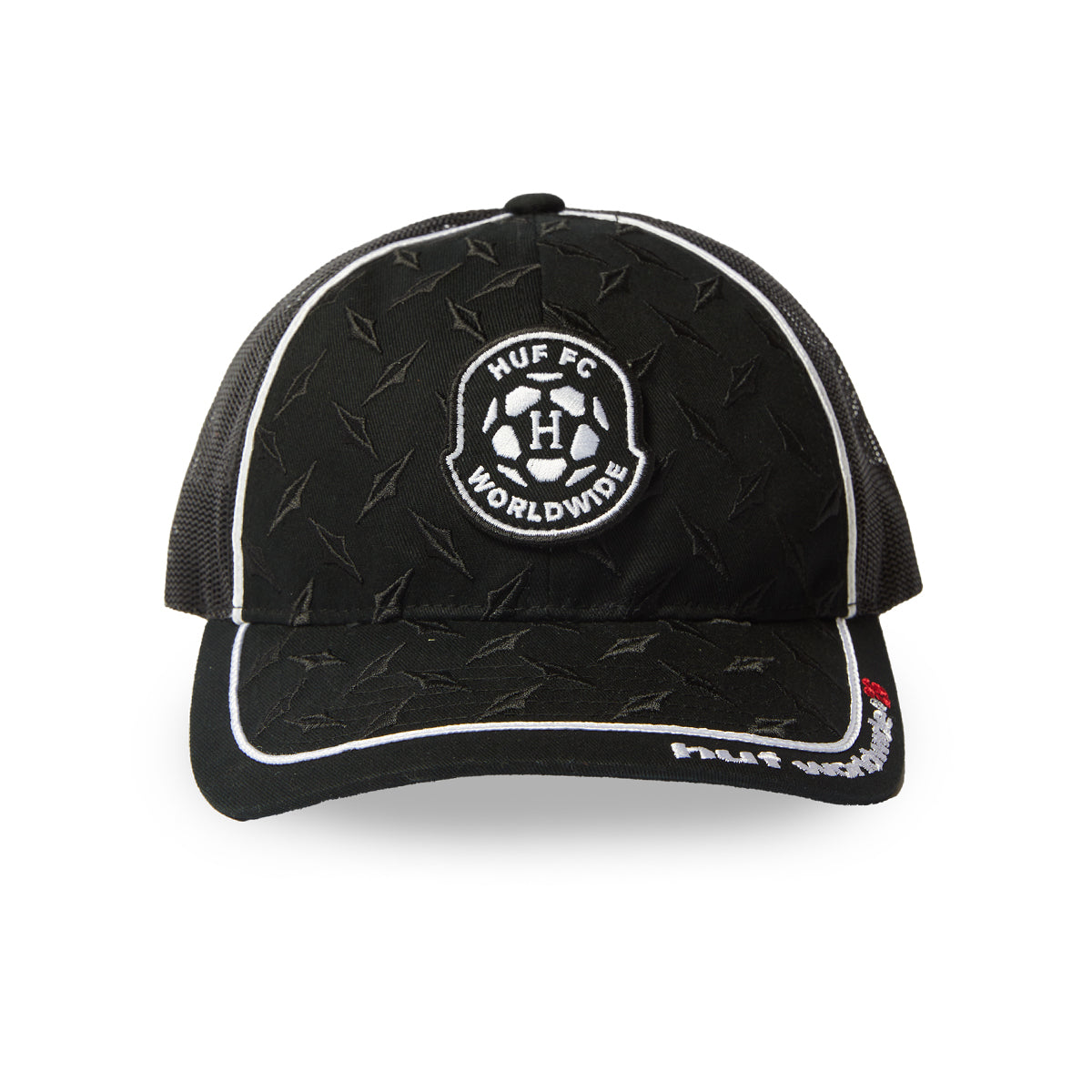 Jockey HUF Diamond Plate Trucker Black O/S