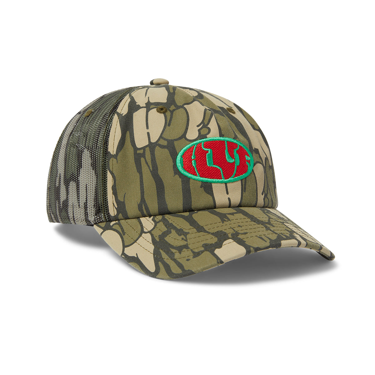 Jockey HUF Warped Camo Trucker Hat Muted Camo O/S