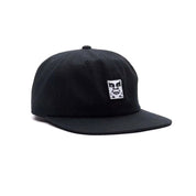 Jockey OBEY Icon Patch Panel Strapback Black