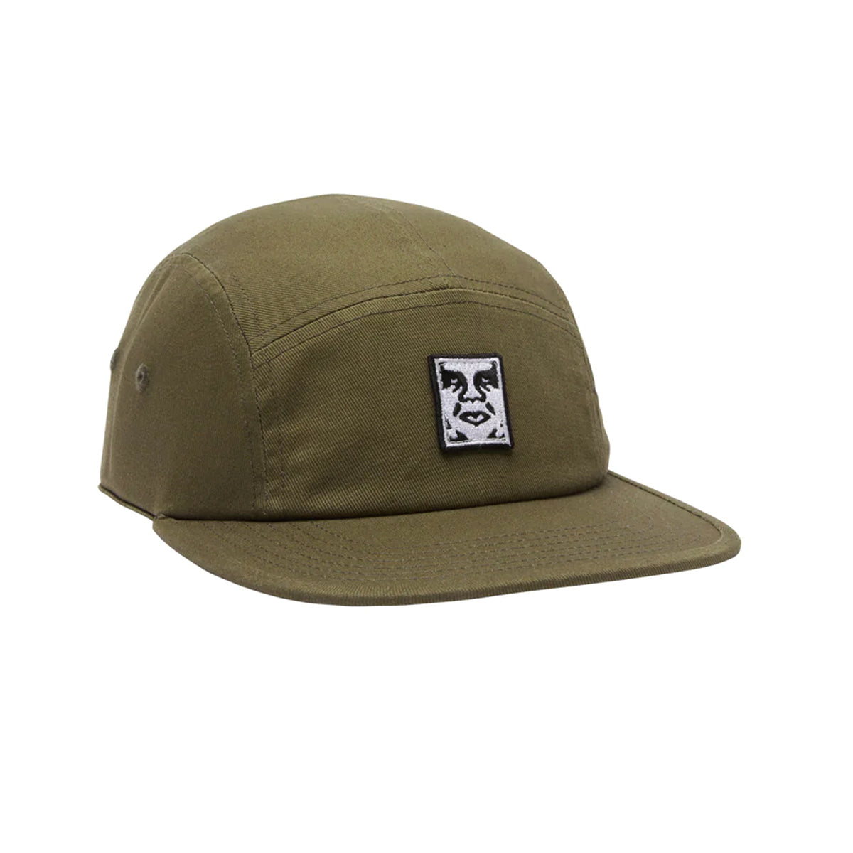 Jockey OBEY Icon Patch Twill Camp Hat Olive O/S