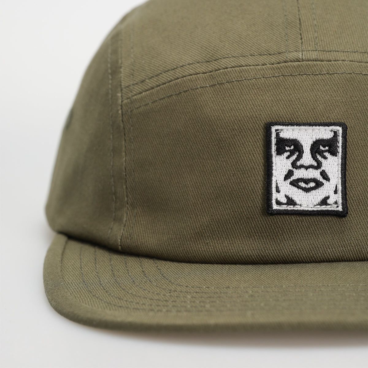 Jockey OBEY Icon Patch Twill Camp Hat Olive O/S