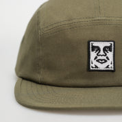 Jockey OBEY Icon Patch Twill Camp Hat Olive O/S