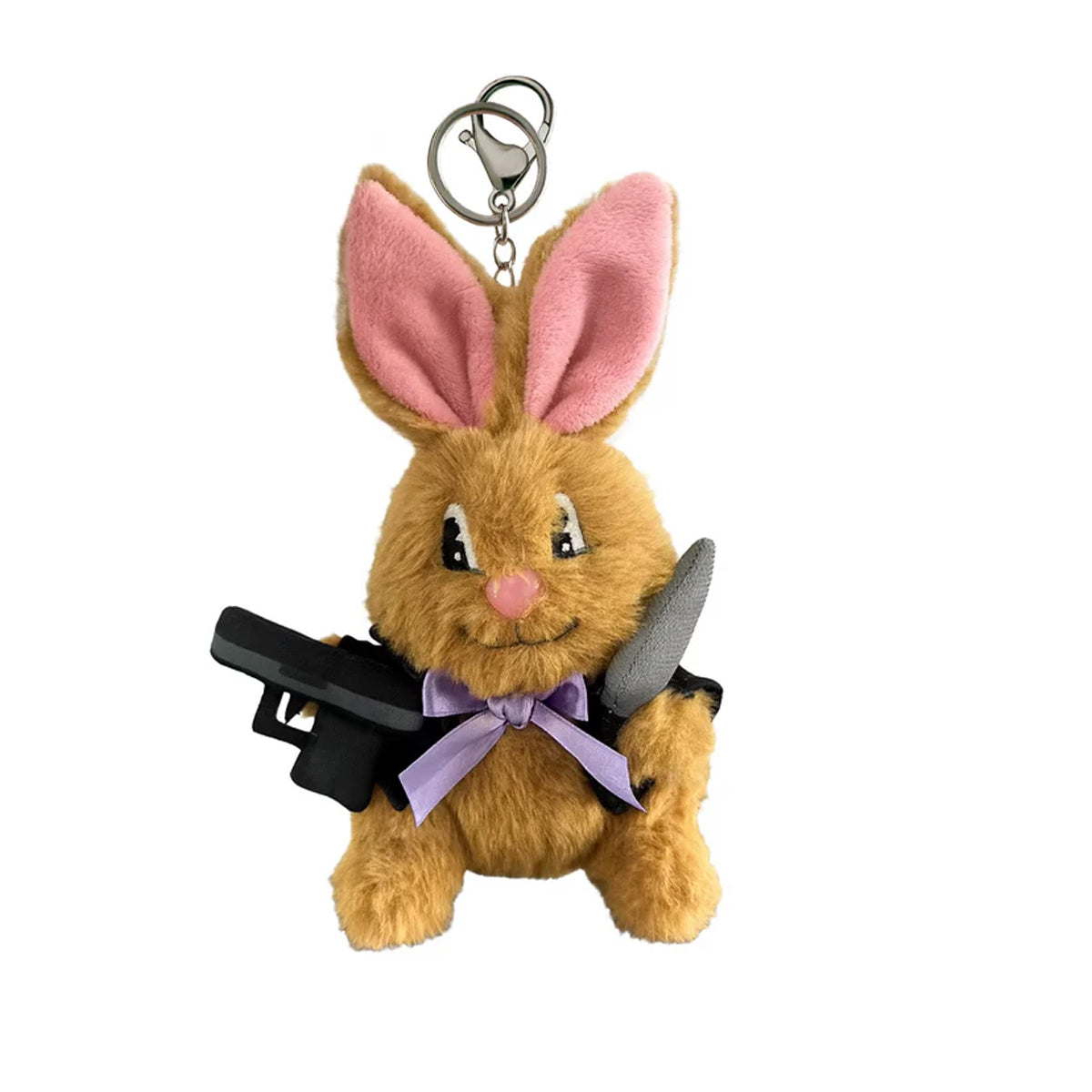 Llavero 40S & SHORTIES Psycho Bunny Plush Keychain Multi