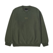 POLERON HUF MASON CREWNECK FLEECE HUNTER GREEN