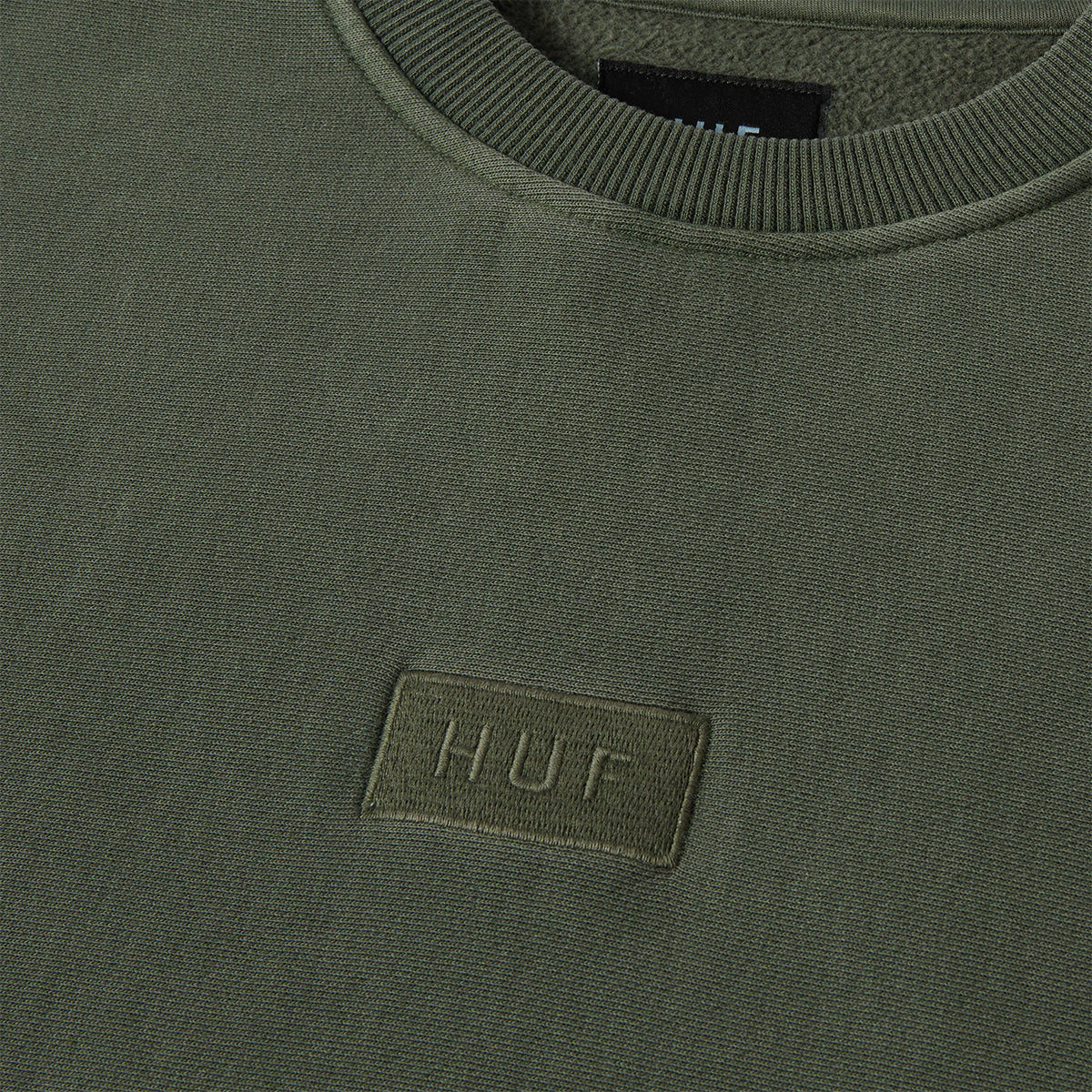 POLERON HUF MASON CREWNECK FLEECE HUNTER GREEN