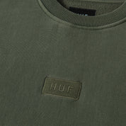 POLERON HUF MASON CREWNECK FLEECE HUNTER GREEN