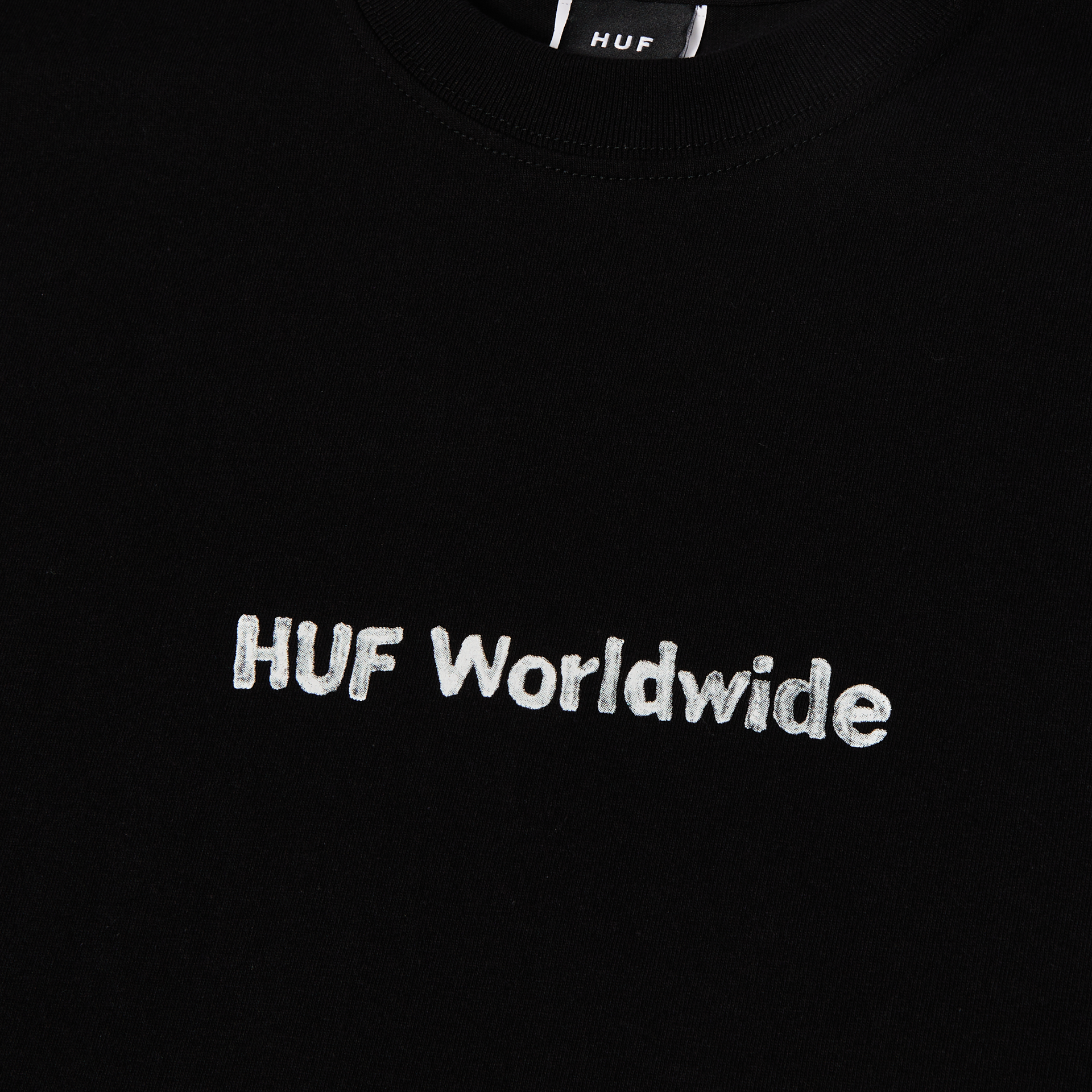 POLERA HUF MERIDA S/S BLK
