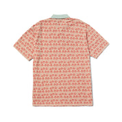 POLERA POLO HUF MICRODOSE KNIT S/S RED
