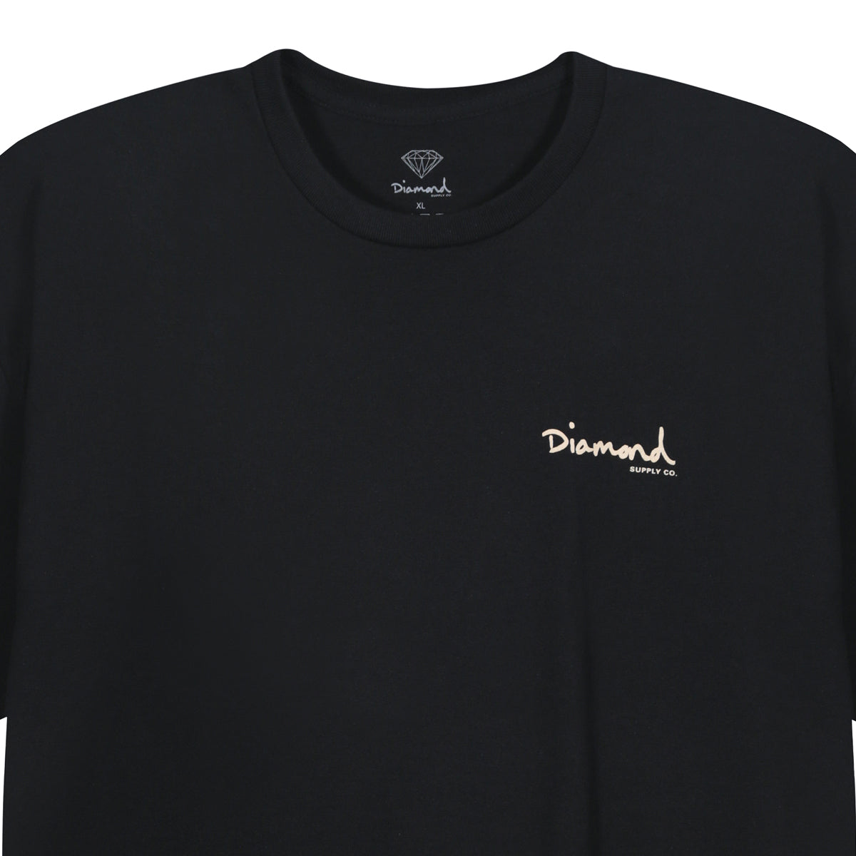 Polera DIAMOND Mini OG Script Black / Cream