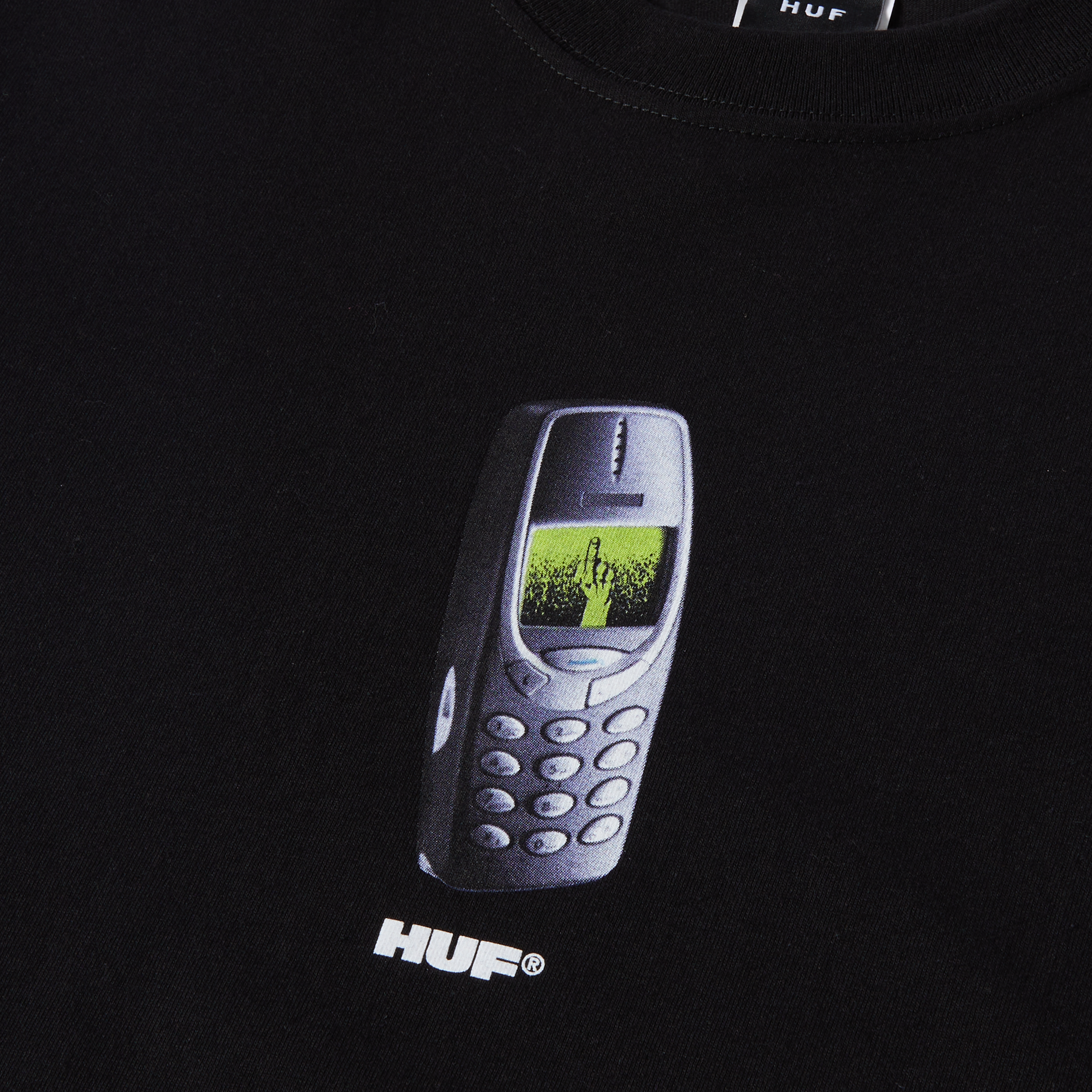 POLERA HUF MISSED CALL S/S TEE BLACK