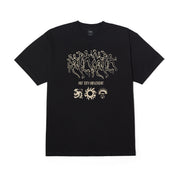 POLERA HUF MOVEMENT S/S TEE BLACK