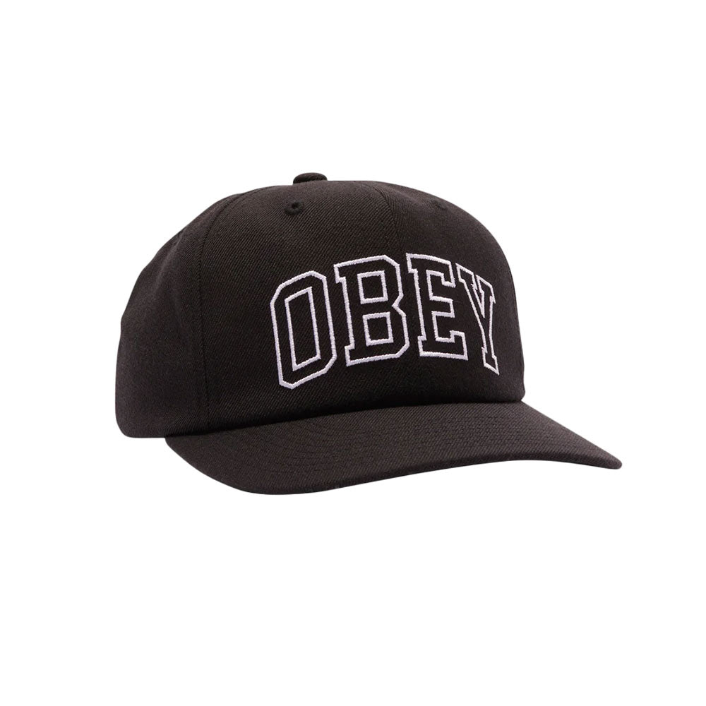 CAP OBEY ACADEMY 6 PANEL CLASSIC S BLACK