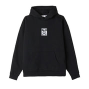 POLERON OBEY ICON EXTRA HEAVY HOOD II BLACK