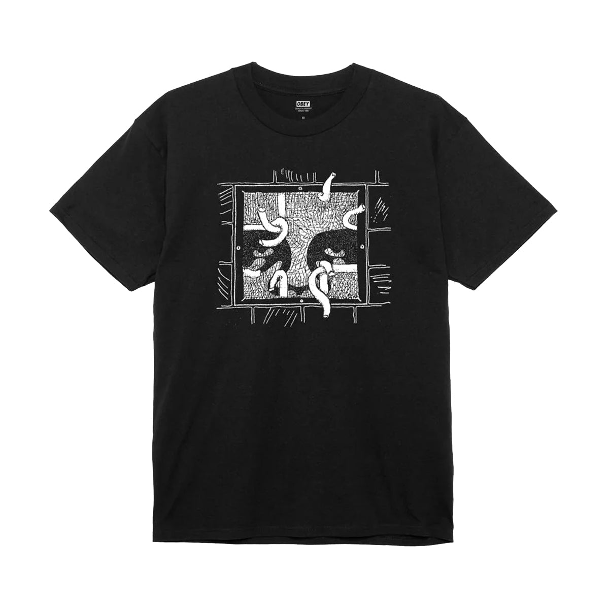 POLERA OBEY ESCAPE BLK