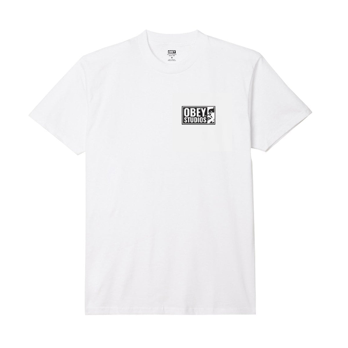 POLERA OBEY STUDIOS ICON WHITE