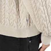 CHALECO OBEY FADED WASH SILVER GREY