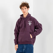POLERON OBEY LOTUS WITH HANDS PLUM PERFECT