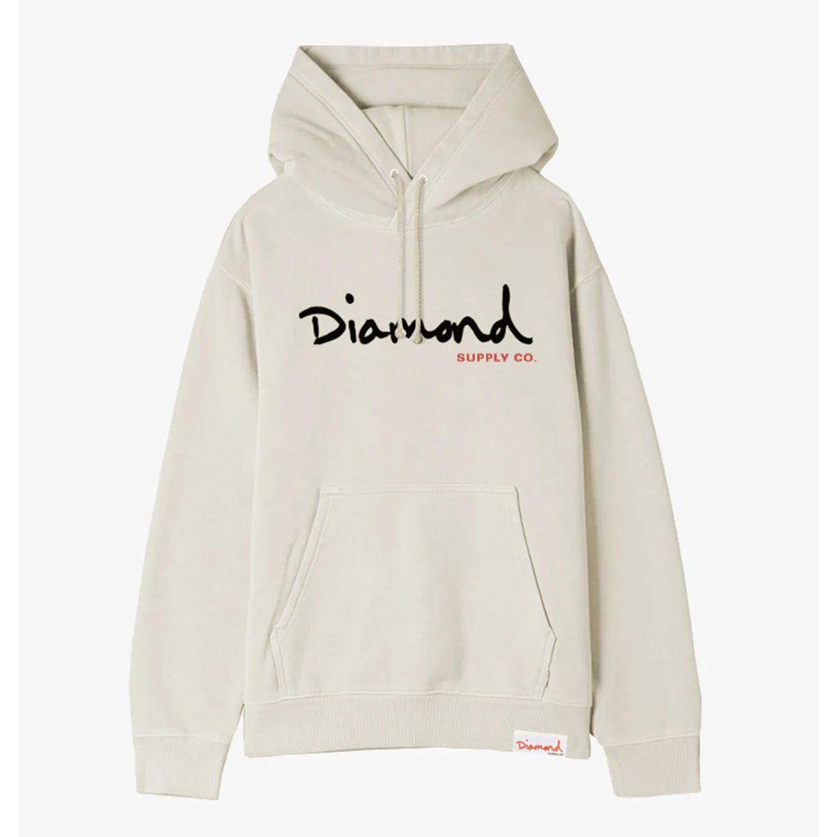 POLERON DIAMOND SCRIPT HOODIE SAND