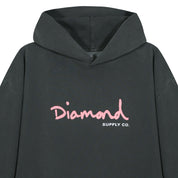 Poleron DIMAMOND OG Script Heavy Weight Pigment Black / Pink