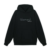 Poleron DIAMOND OG Script Heavy Weight Black / Black