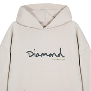 Poleron DIAMOND OG Script Heavy Weight Ivory + polera de regalo