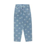 PANTALON HUF CROMER PRINT BLUE