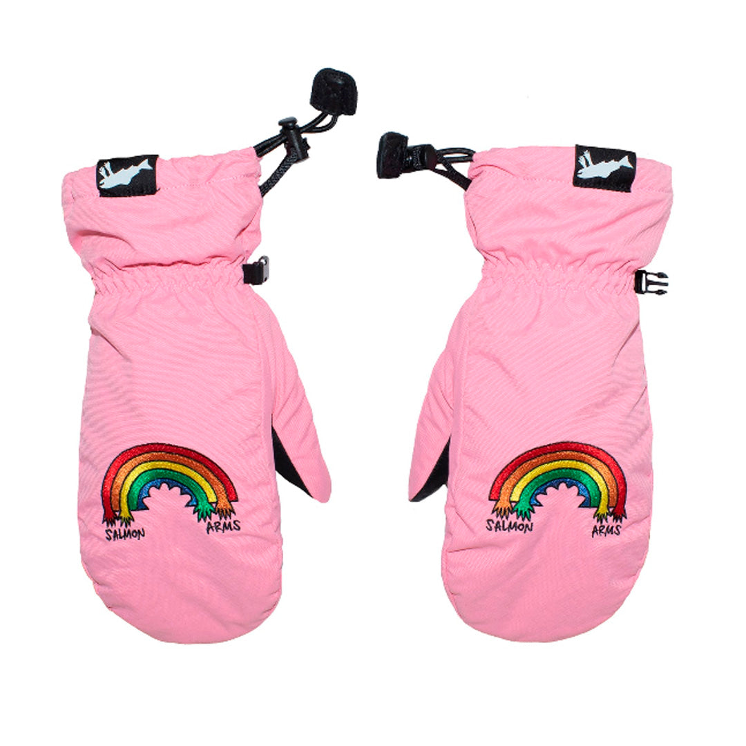 GUANTES DE NIEVE SALMON ARMS CLASSIC PINK RAINBOW