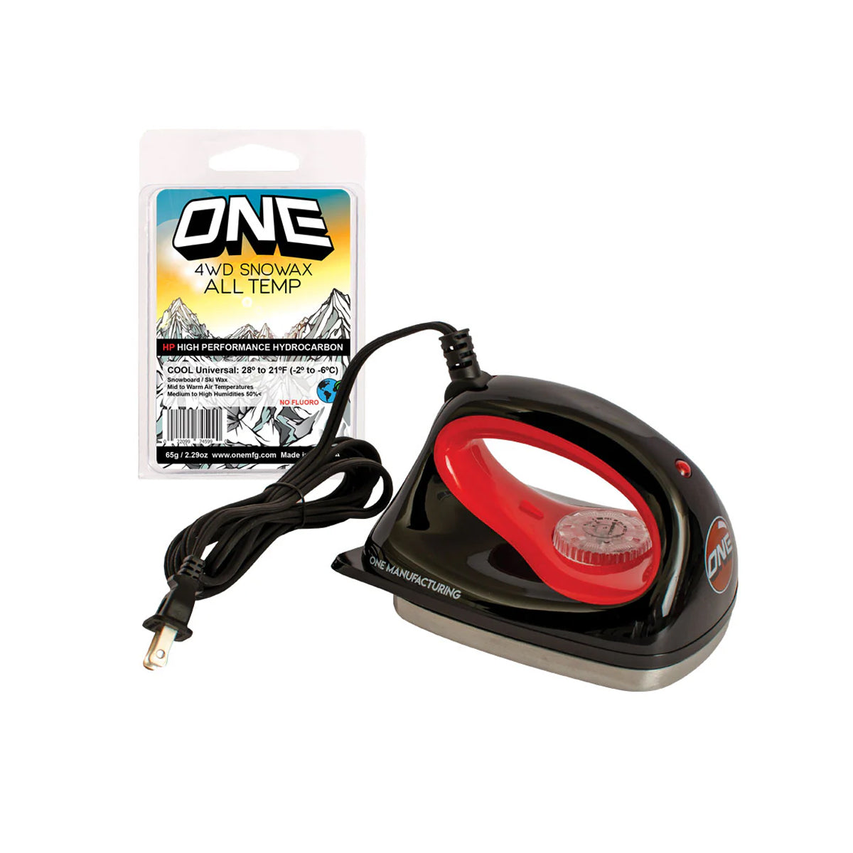 PLANCHA ONE BALL + IRON WAX (EUROPEAN)