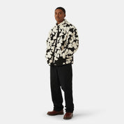 POLAR HUF ABSTRACT HIGH PILE JACQUARD BLACK