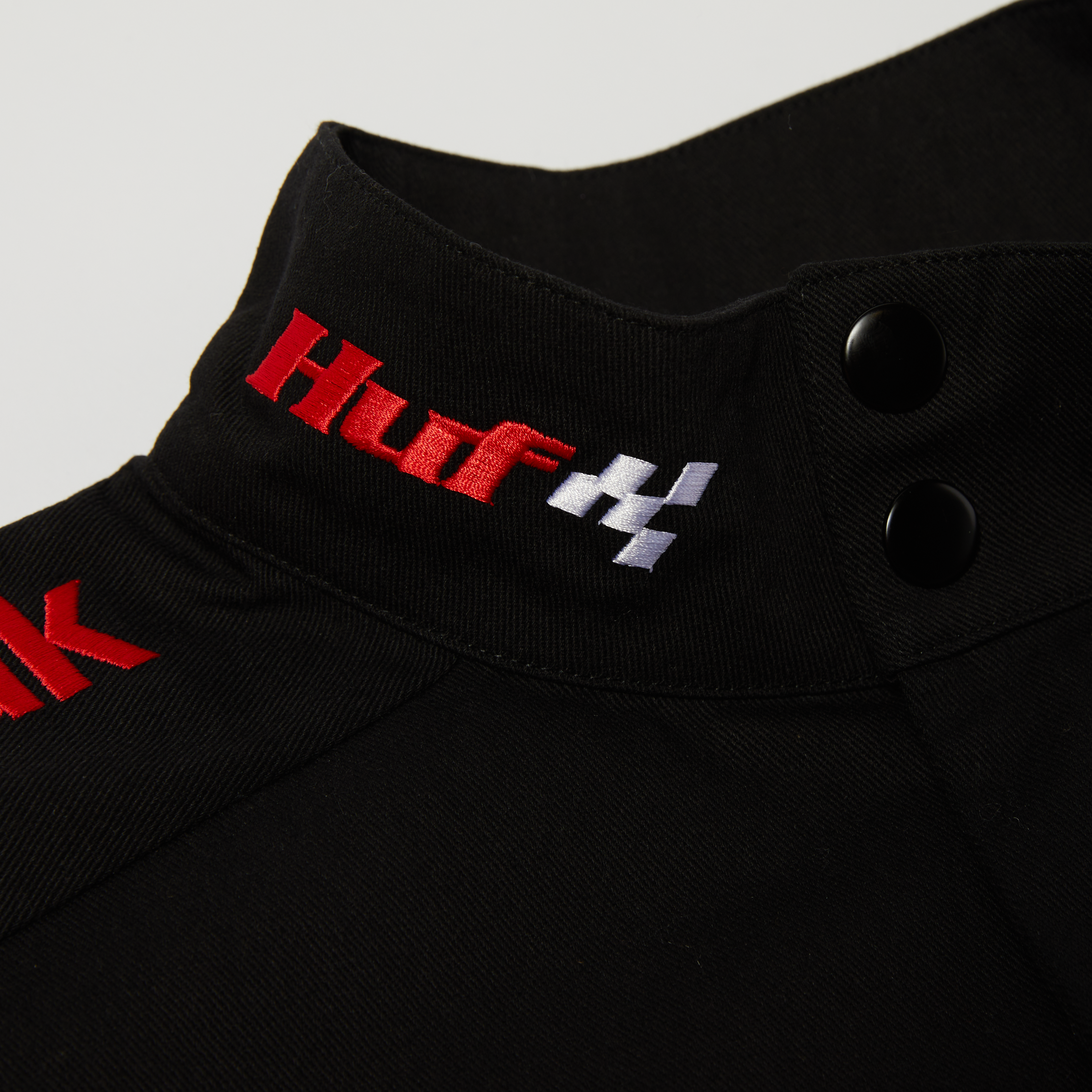 CHAQUETA HUF X KODAK POLE POSITION RACING BLK