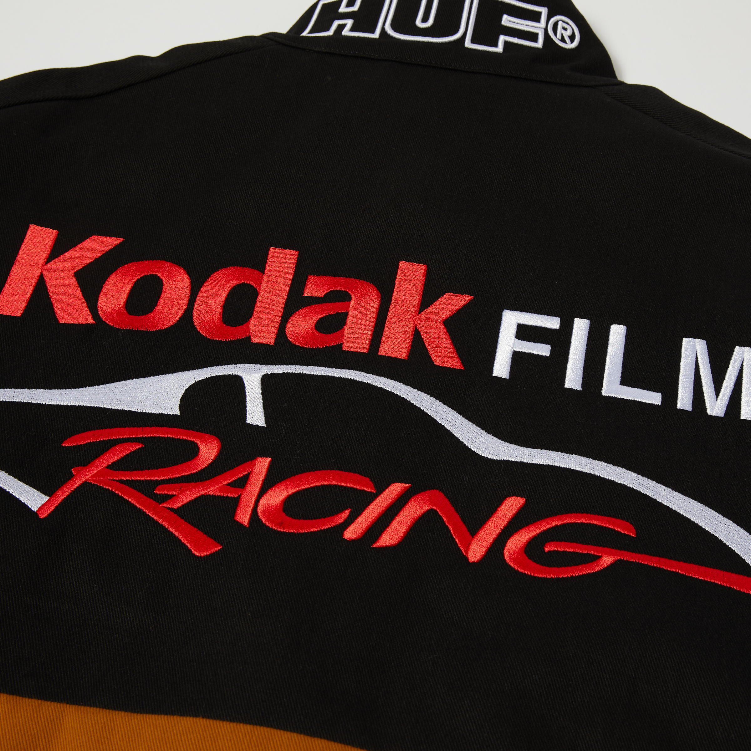 CHAQUETA HUF X KODAK POLE POSITION RACING BLK