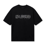 POLERA 40S & SHORTIES ANGEL WINGS BLK