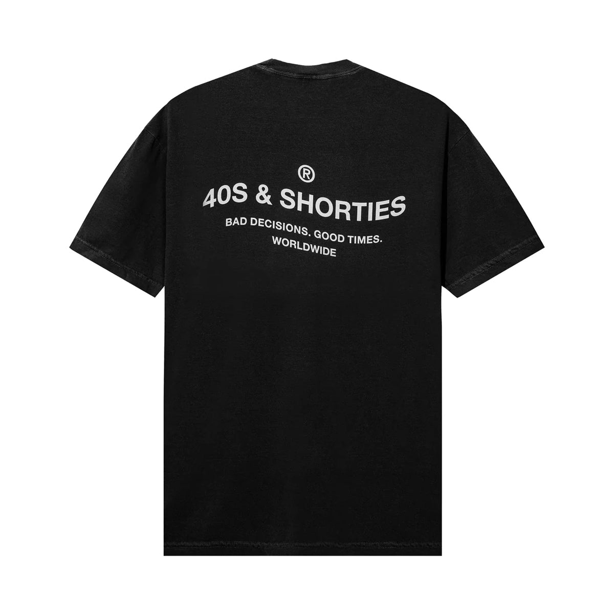 POLERA 40S & SHORTIES WAVY GENERAL LOGO BLK