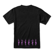 POLERA COLOR BARS HOSTESS TEE BLACK