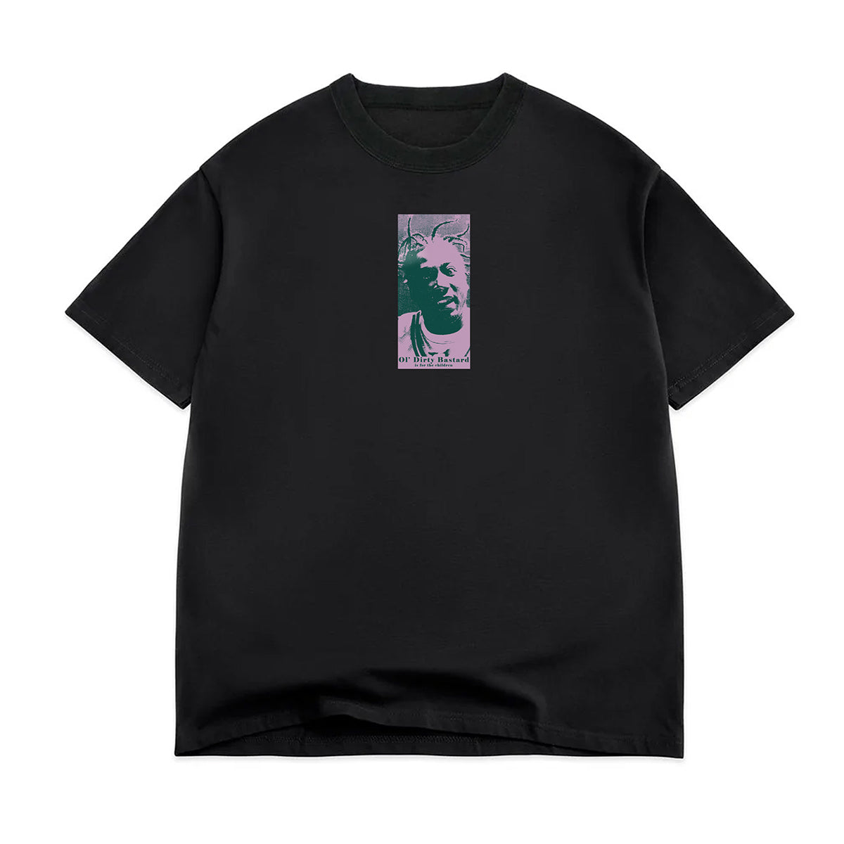 POLERA COLOR BARS X ODB FOR THE CHILDREN BLACK