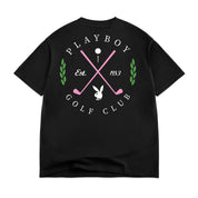 POLERA COLOR BARS X PLAYBOY SWING TEE BLK