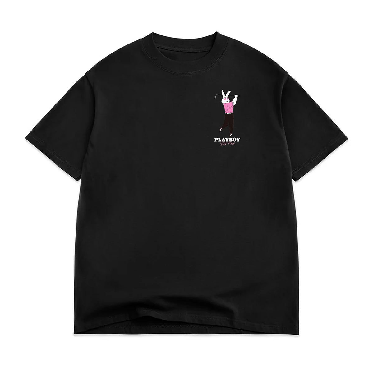 POLERA COLOR BARS X PLAYBOY SWING TEE BLK