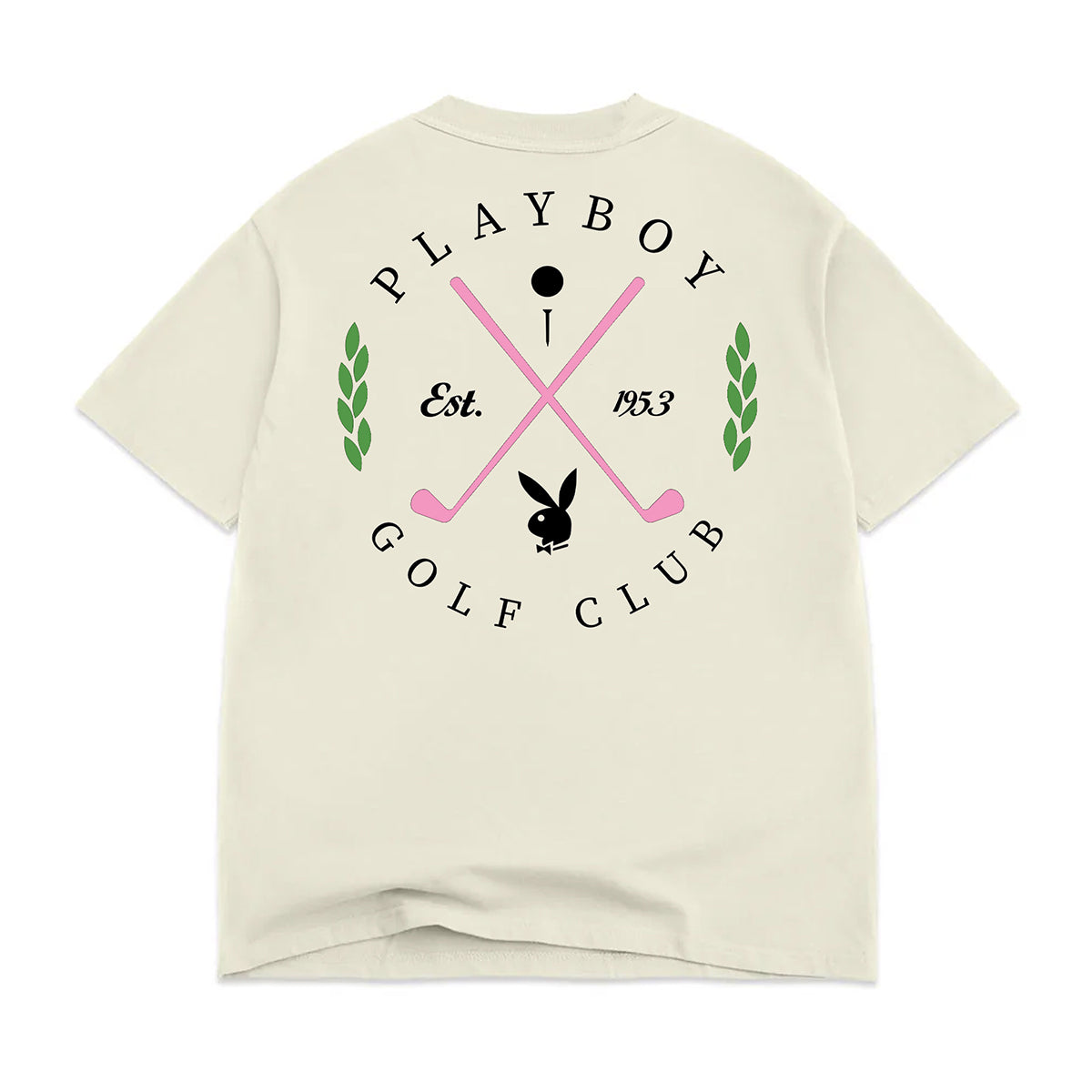 POLERA COLOR BARS X PLAYBOY SWING TEE CREAM