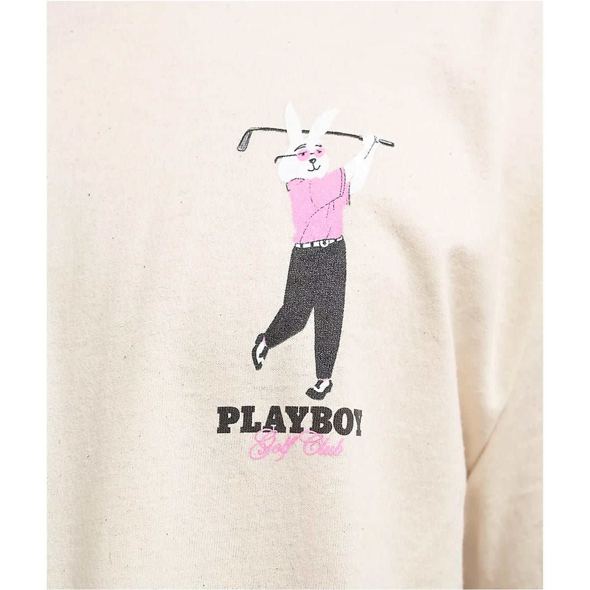 POLERA COLOR BARS X PLAYBOY SWING TEE CREAM