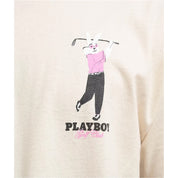 POLERA COLOR BARS X PLAYBOY SWING TEE CREAM