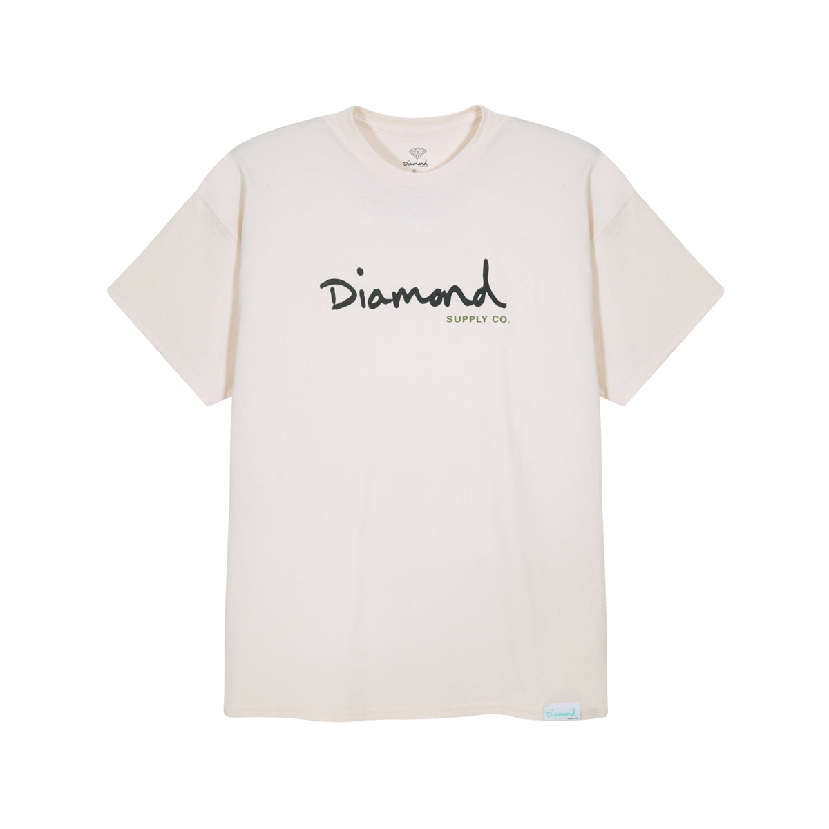 Polera DIAMOND OG Script Ivory / Black