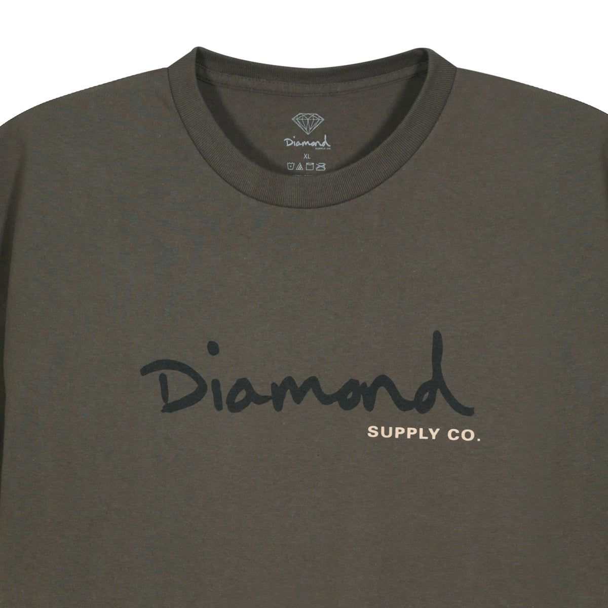 Polera DIAMOND OG Script Military