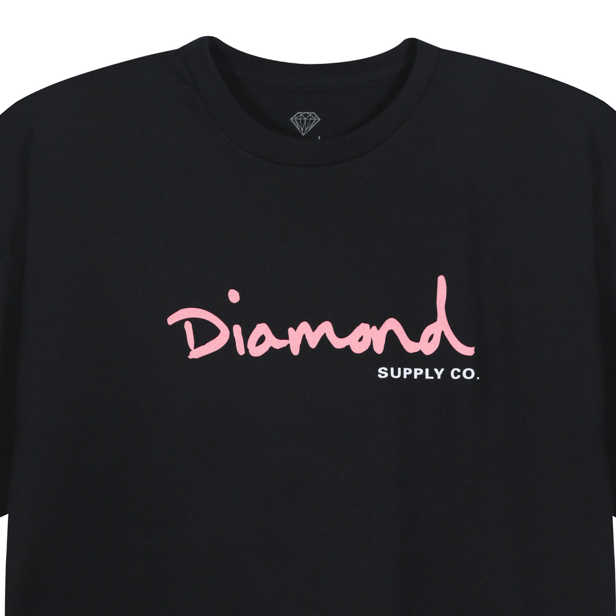 Polera DIAMOND OG Script Black / Pink
