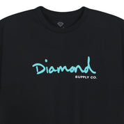 Polera DIAMOND OG Script Black Logo Tifany