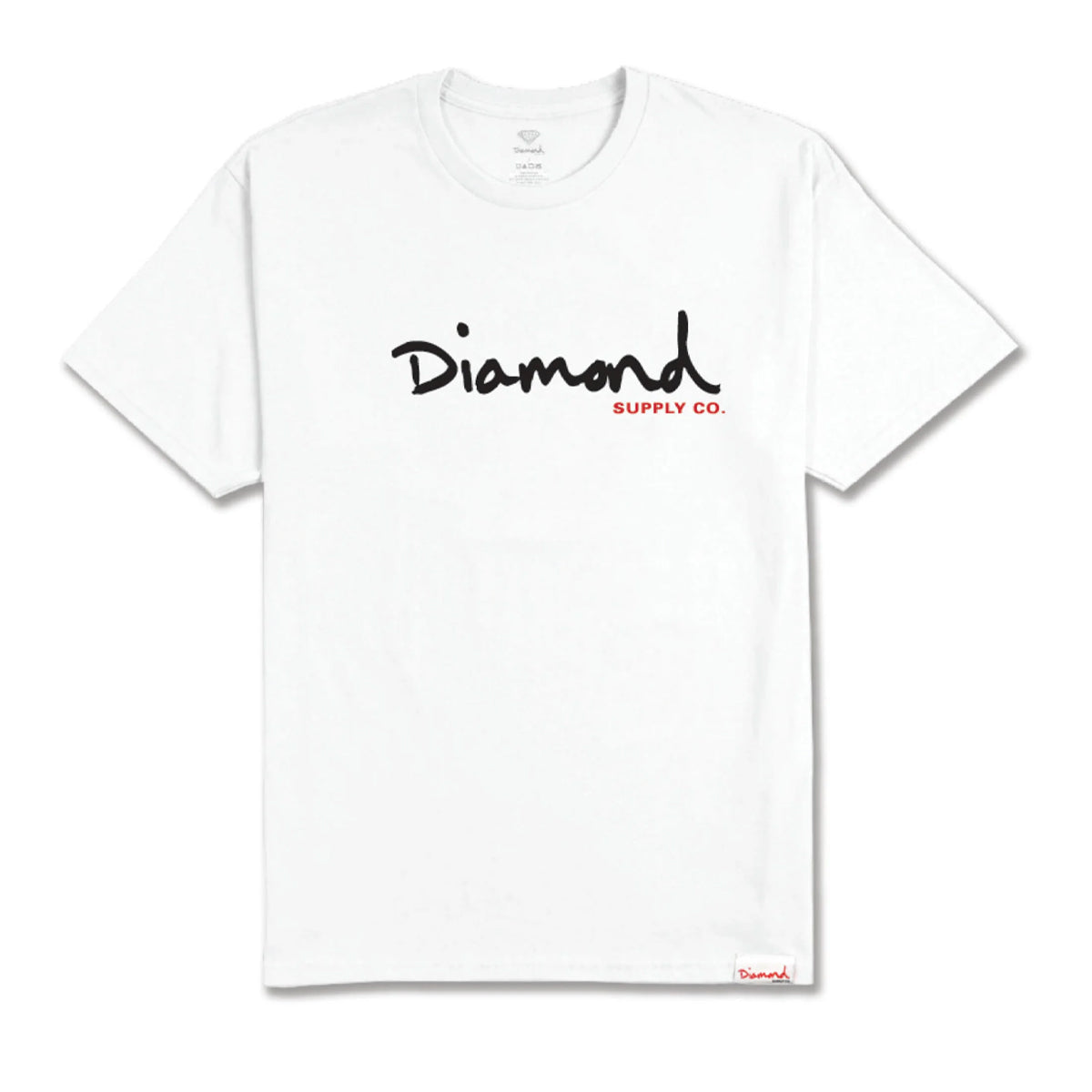 POLERA DIAMOND SCRIPT WHITE